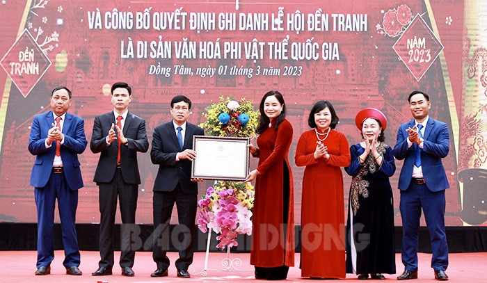 Tranh Temple Festival named national intangible cultural heritage